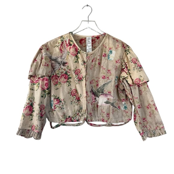 Magnolia Pearl Tops - Magnolia Pearl Floral Dessa Bodice Top